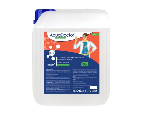 Гипохлорит натрия AquaDoctor CL-14 20 л.