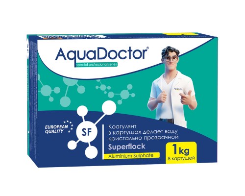 Коагулирующее средство в картушах AquaDoctor Superflock