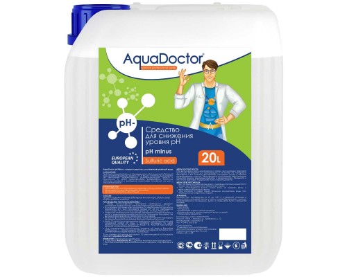 AquaDoctor pH Minus (Серная 35%) 20 л