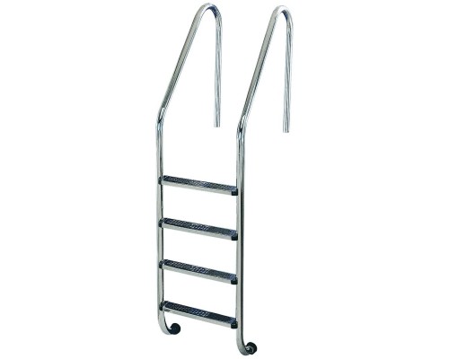 Лестница Flexinox STANDARD 4 ст AISI-304, для широкого борта