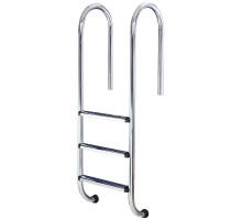 Лестница Flexinox WALL 3 ступени AISI-304, для узкого борта