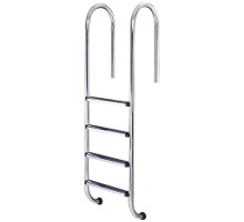 Лестница Flexinox WALL 4 ст AISI-316, для узкого борта
