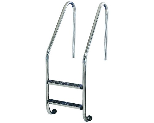 Лестница Flexinox STANDARD 2 ст AISI-304, для широкого борта