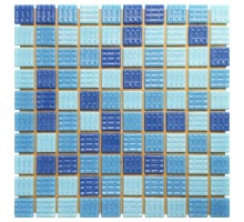 Мозаика для бассейна стеклянная Aquaviva Majorca Light (УП.)