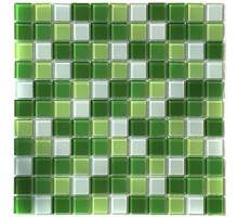 Мозаика стеклянная Aquaviva Сristall Green Light DCM173 (УП.)