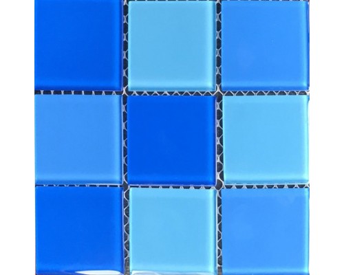 Мозаика для бассейна стеклянная Aquaviva Cristall Light Blue (48 мм) (УП.)