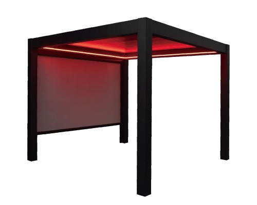 LED лента RGB c алюминиевой планкой -  3.0м x2 (Антрацит)