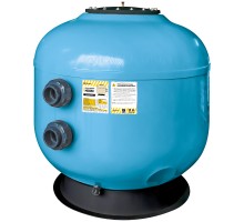 Фильтр AquaViva MS1250 (62 м³/ч, 1250 мм, 1580 кг, 90 мм, 2,5 Бар, 0.8м засыпка)