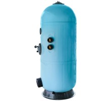 Фильтр AquaViva HS800 (25м³/ч, 800мм, 998кг, 2,5 бар,1,2м, голубой) бок, 1.5