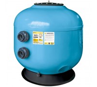 Фильтр AquaViva MS1250-M (62 м³/ч, 1250 мм, 1960 кг, 90 мм, 2,5Бар, 1 м засыпка)