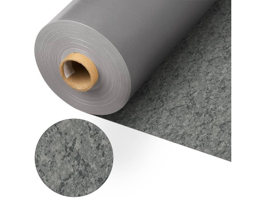 Лайнер Cefil Touch Ciclon (Гранит серый текстурный) 1.65x25 м (41.25 м.кв)