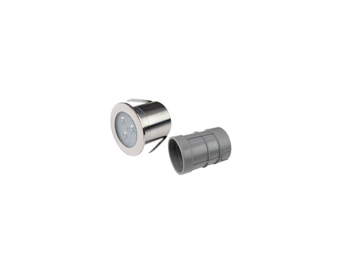 Прожектор светодиодный AquaViva HJ-RC-SS75, 3led 3W NW (AISI-316) + закладная
