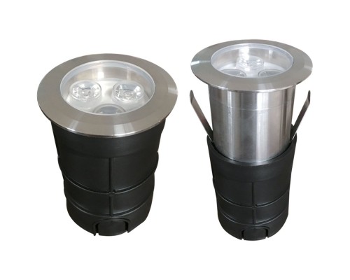 Прожектор в террасу AquaViva LED (3led 3W 12V AC/DC) Белый теплый