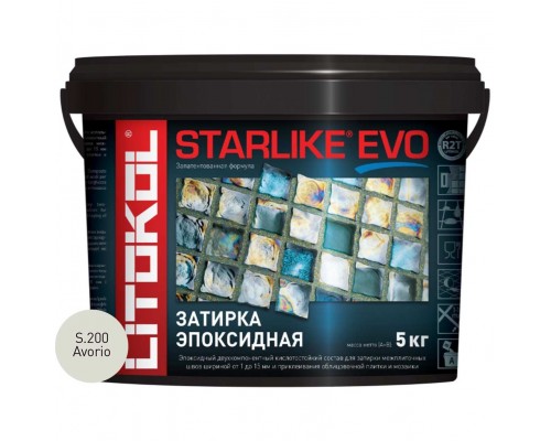 Затирочная смесь Litokol STARLIKE EVO Avorio S.200, 5 кг