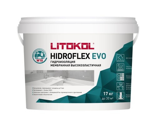 Гидроизоляционная мембрана HIDROFLEX 17 кг