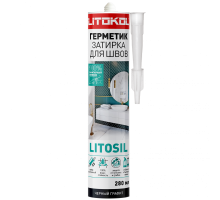 Силиконовый герметик LITOSIL (280 мл) антрацит