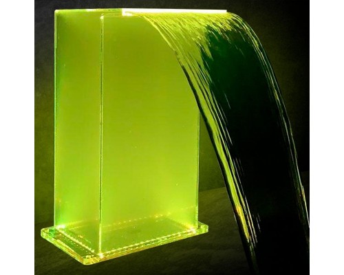 Водопад Aquaviva Г-образный (600х300 мм), RGB LED