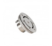 Форсунка донная регулируемая Ø 120 (плитка) G2" (наружн.) нерж. ст. AISI-304