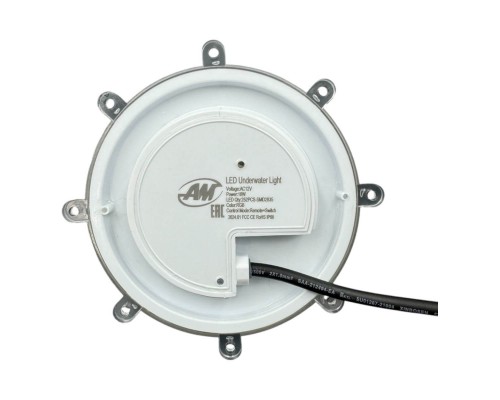 Лампа светодиодная 18Вт AM 12В для прожекторов RGB 230мм (HX-RF158-SMD2358-252)