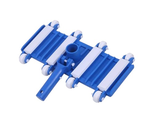Щетка-насадка AM прямоугольная с колесами крепление зажим (T70D)
