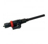 Клапан впрыска открытый с погружной трубкойr, DN 4, R1/4'' PVC, с шаровым краном DN 4