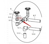 Втулка 1.5" х 2" для распределительной системы фильтров KS750-1200, HKA /02-0613/