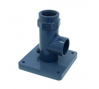 Опора для установка Dinotec dinUV - CLEAR, ПВХ 1 1/2''