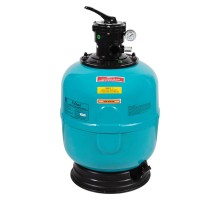 Фильтр  10м3/ч Gemas FILTREX T 500мм с верхним вентилем 1 1/2" (021112T)