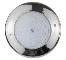 Прожектор светодиодный 18Вт AM RGB 260мм 12В оправа н/с AISI 316 (HX-WH260-252SS)
