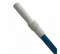 Телескопическая штанга 2,4-4,8м. Ребристая, голубая GemLab /TPR-1.1B-2/2400/