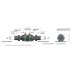 Теплообменник   25кВт Bowman пучок труб н/с +соед. муфты (EC080-5113-1S)