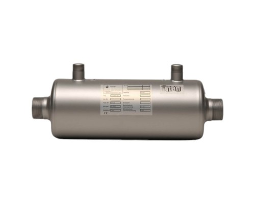 Теплообменник   42кВт Max Dapra D-TWT 35 корпус титан спираль титан (100136)