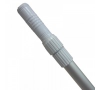 Телескопическая штанга 2,4-4,8м. Гладкая серебристая GemLab /TPS-0.8S-2/2400/