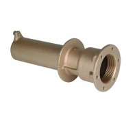 Стеновой проход дл.100 RG-бронза подкл. 2½" (внутр)х2½""(внутр)(плитка)