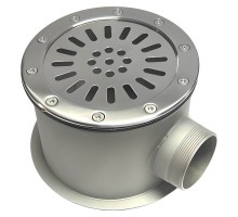 Донный слив 200мм Акватехника 2 1/2" НР (универсал) (AT04.16)