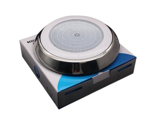 Прожектор светодиодный 24Вт AM RGB 280мм 12В оправа н/с AISI 316 (HX-WH280-333S)