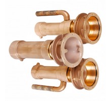 Комплект закладных Hugo Lahme г/м Combi-Whirl 2 (2 корп. масс. дюзы+стен. проход) (8600050)