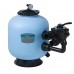 Фильтр  16м3/ч Laswim P-CG 635мм пластиковый с боковым вентилем 1 1/2" (P-CG650)