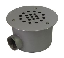 Донный слив 155мм Акватехника 1 1/2" ВР AISI 316 (плитка) (AT04.09M)