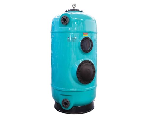 Фильтр  49м3/ч Gemas FILTREX-NORM PLUS 1250мм 3" М1,2 30м3/ч/м2 Дюз.дно+Люк+См.окно (021414)