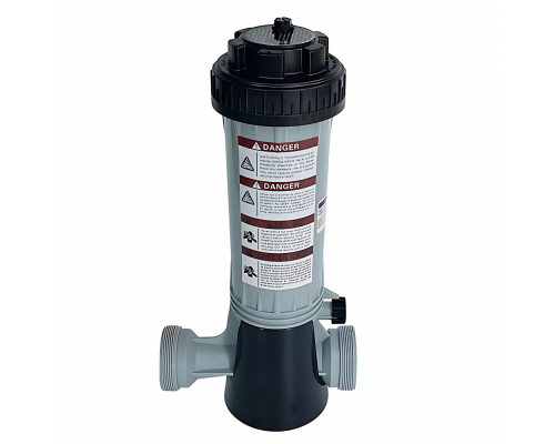 Полуавтоматический дозатор хлора, inline,1½" , загрузка 1,9 кг