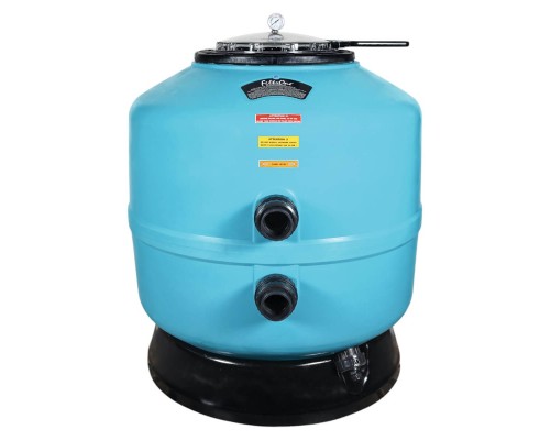 Фильтр  15м3/ч Gemas FILTRONE LLT 615мм прозр. крышка 400 с боковым вентилем 1 1/2" (021813LLT)