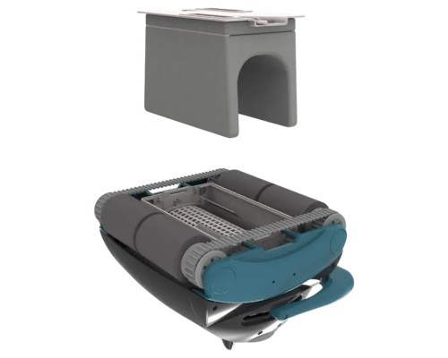Автом. донный очиститель Aquatron AQUARIUS Black/Mint+каб. 23м+тележ.+пульт ДУ (RECS-TOM0-QRS97)
