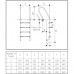 Лестница 3 ступени Gemas COMBINED AISI 304 (0311312)