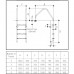 Лестница 4 ступени Gemas OVERFLOW AISI 304 (0311413)