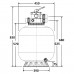 Фильтр   8м3/ч Laswim P-DG 450мм пластиковый с верхним вентилем 1 1/2" (P-DG450)