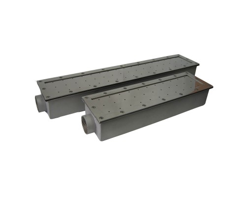 Плато аэромассажное 150х1000мм Акватехника  2" ВР AISI 316 (плитка) (AT02.21M)