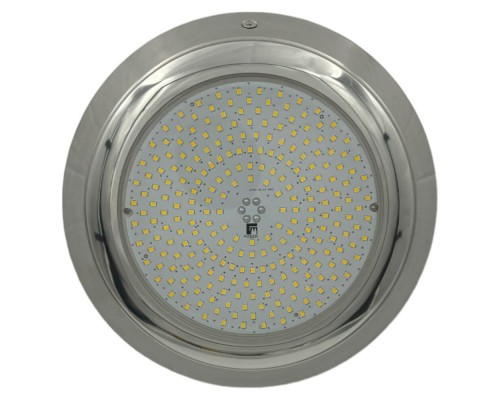 Прожектор светодиодный 50Вт Gemas SlimLED-INOX Daylight 252мм 12В оправа н/с (универсал) (052141SS)