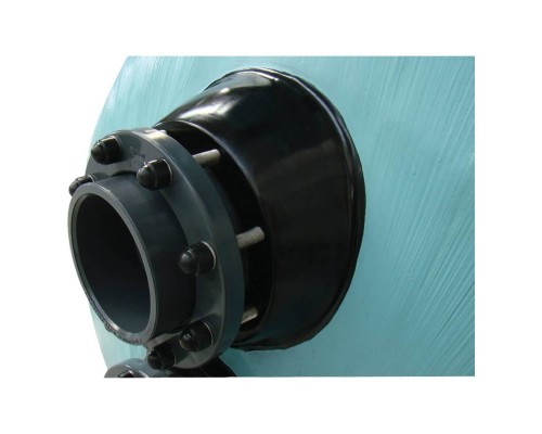 Фильтр  51м3/ч Gemas TURBIDRON HORIZONTAL 1000х2000мм M0,6 фланец 125 мм 30м3/ч/м2+Люк400 (02197162)