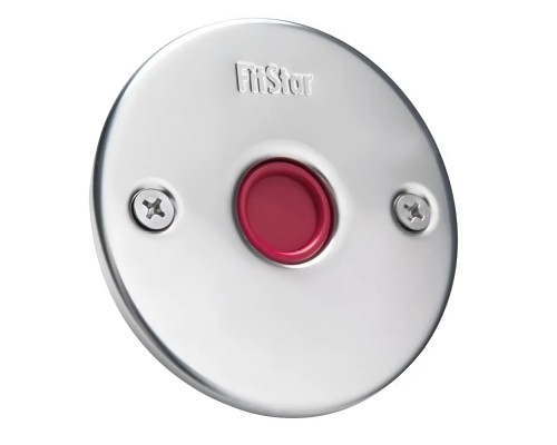 Пневмокнопка из нерж стали AISI-316 с пневмошлангом 5 м. Fitstar